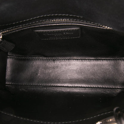 Dior Mini Studded Lambskin Crystal Pearl Lady Dior