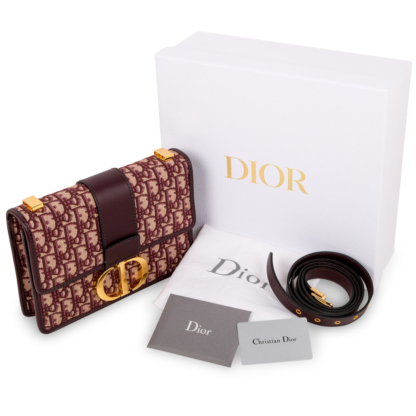 Christian Dior 30 Montaigne Bag - Jacquard