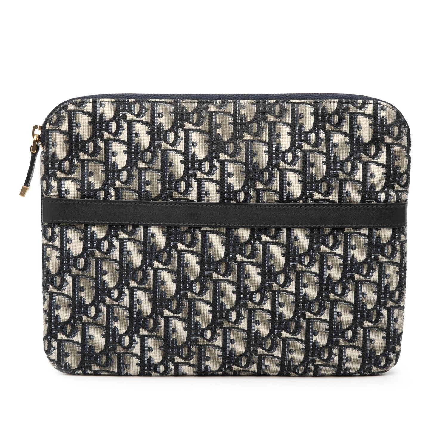 Dior Oblique Canvas Clutch