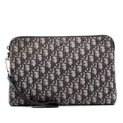 Dior Oblique Canvas Pouch