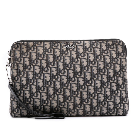 Dior Oblique Canvas Pouch