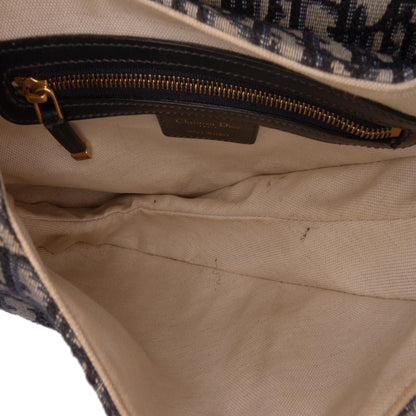Dior Oblique Canvas Saddle Bag