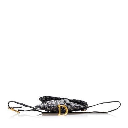 Dior Oblique Canvas Saddle Belt Bag
