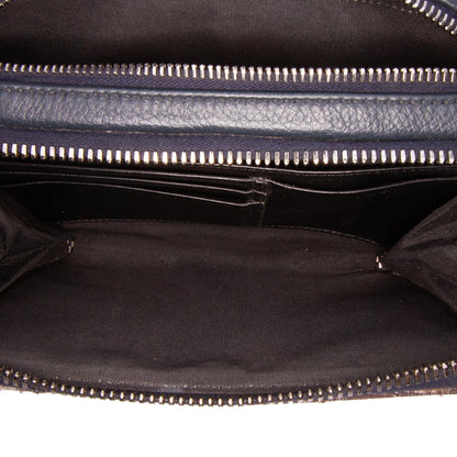 Dior Oblique Canvas Zipped Pouch with Strap
