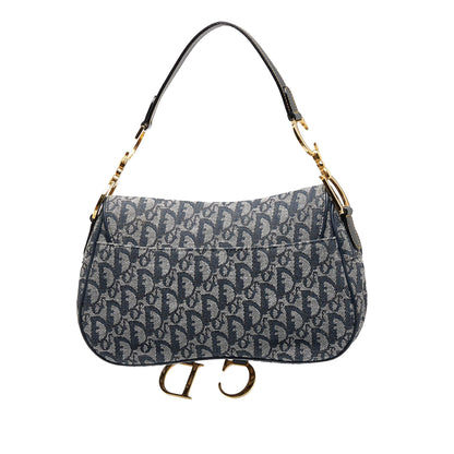 Dior Oblique Double Saddle (SHG-ljxD0O)