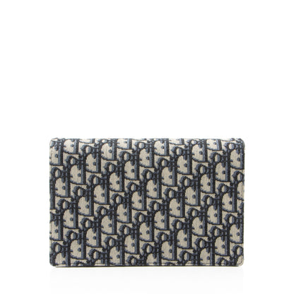Dior Oblique Medium Saddle Pouch with Chain