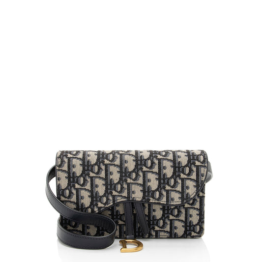 Dior Oblique Saddle Belt Pouch