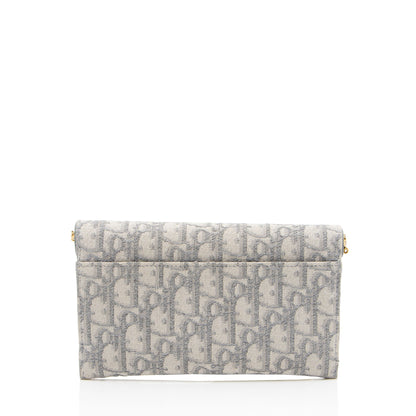 Dior Oblique Small Saddle Pouch with Chain