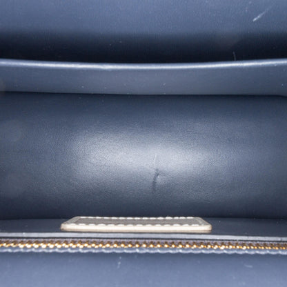 Dior Patent Microcannage 30 Montaigne Chain Flap