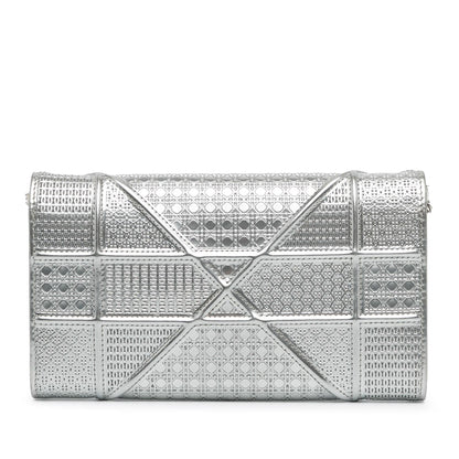 Dior Patent Microcannage Diorama Wallet on Chain (SHG-1ZSxWm)