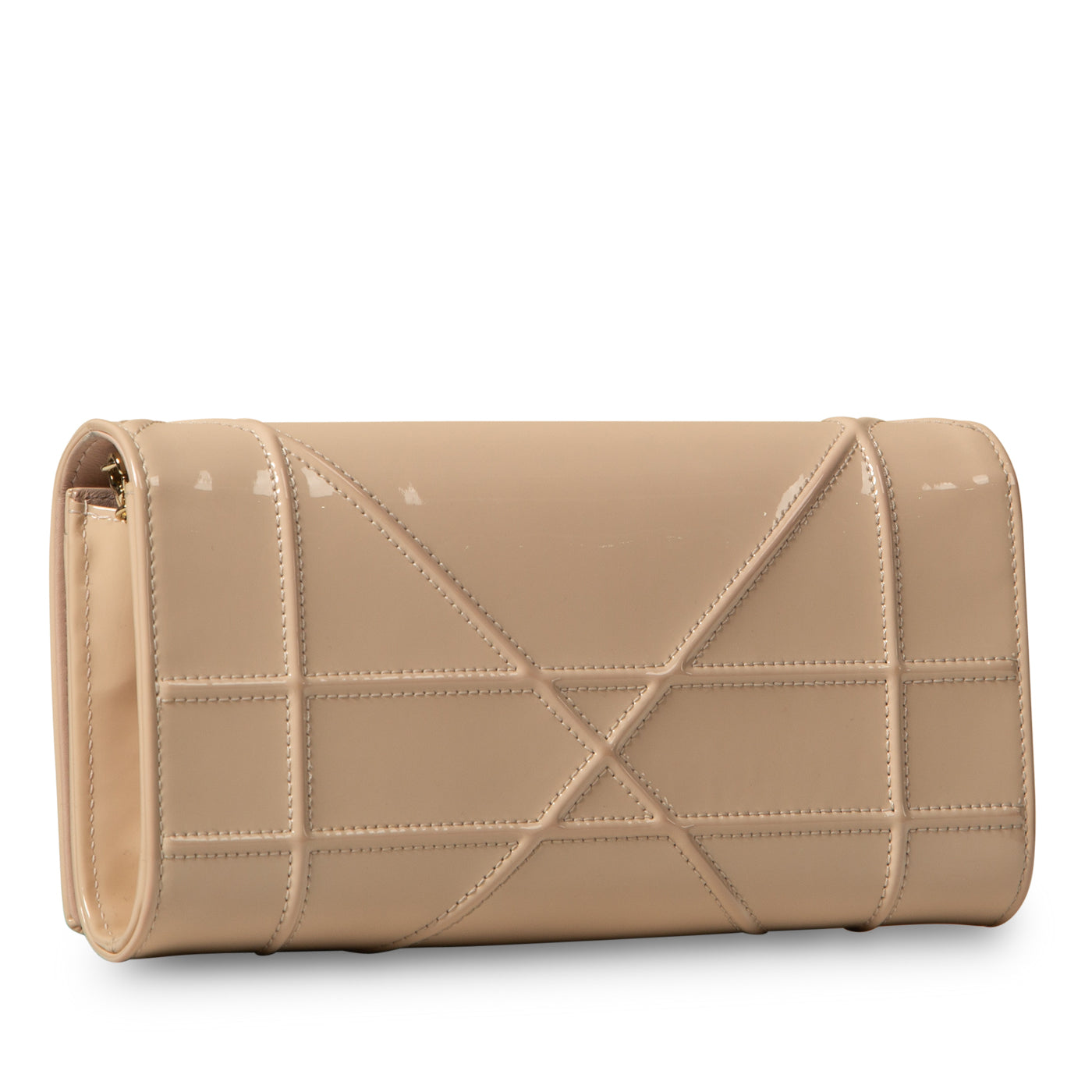 Christian Dior Diorama Patent Clutch