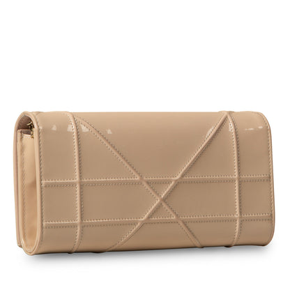 Christian Dior Diorama Patent Clutch