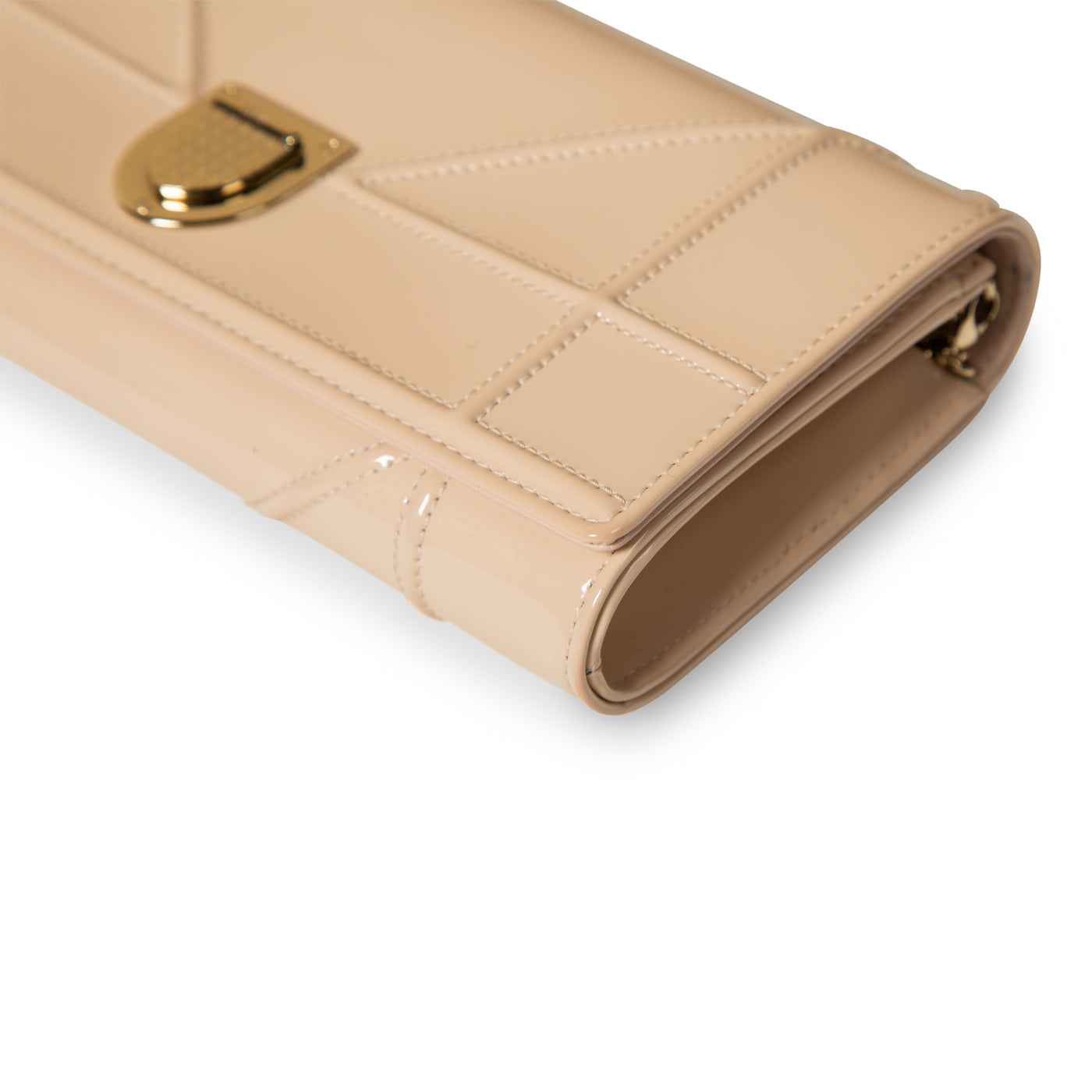 Christian Dior Diorama Patent Clutch