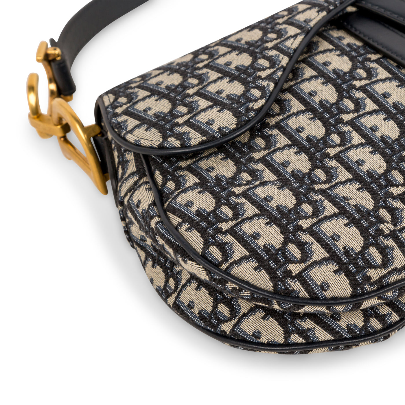 Christian Dior Saddle Bag - Oblique Canvas