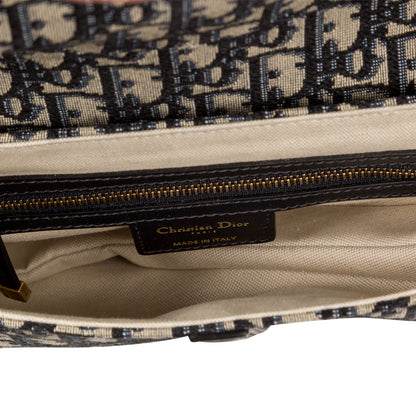 Christian Dior Saddle Bag - Oblique Canvas