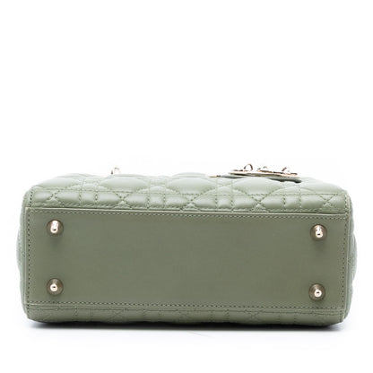 Dior Small Lambskin Cannage Lady Dior