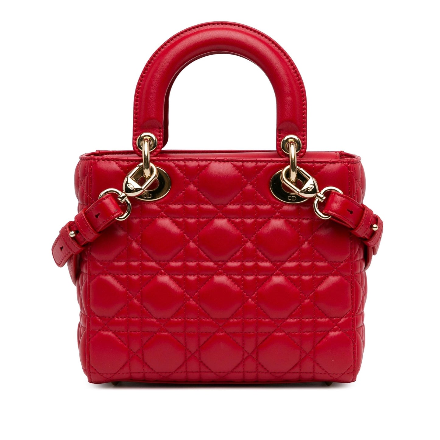 Dior Small Lambskin Cannage Lucky Badges My Lady Dior (SHG-qKkUEz)