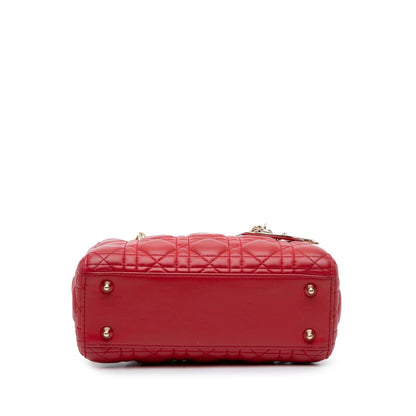 Dior Small Lambskin Cannage My ABCDior Lady Dior (SHG-OY8WXX)