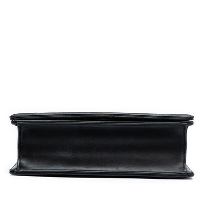 Dior Small Lambskin Studded Diorama Flap