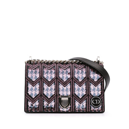 Dior Small Sequin Embroidered Diorama Crossbody