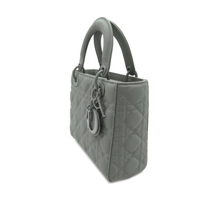 Dior Small Ultra Matte Calfskin Cannage My ABCDior Lady Dior (SHG-QB5aPD)