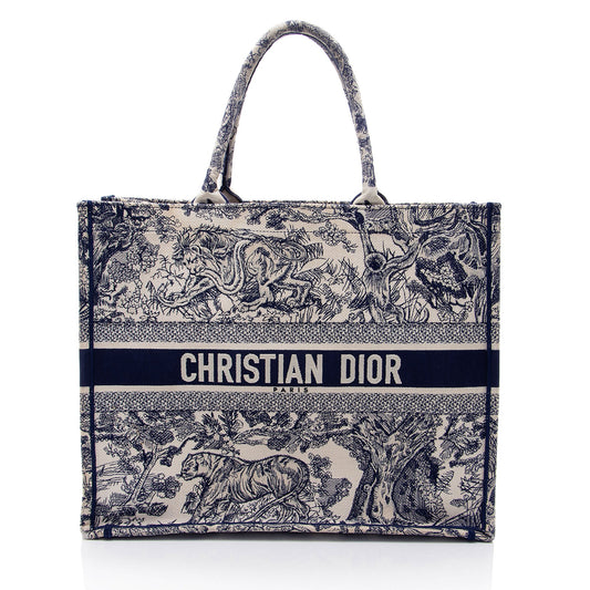 Dior Toile De Jouy Large Book Tote