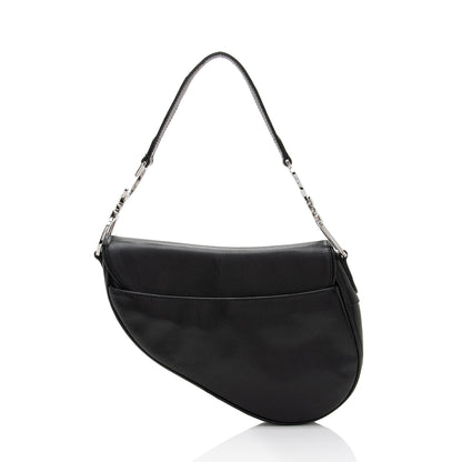 Dior Vintage Leather Saddle Bag (SHF-JDFMWH)