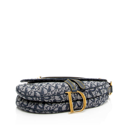 Dior Vintage Oblique Saddle Bag