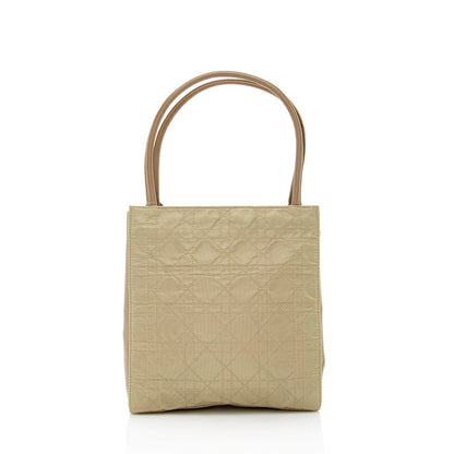 Dior Vintage Satin Mini Tote (SHF-17960)