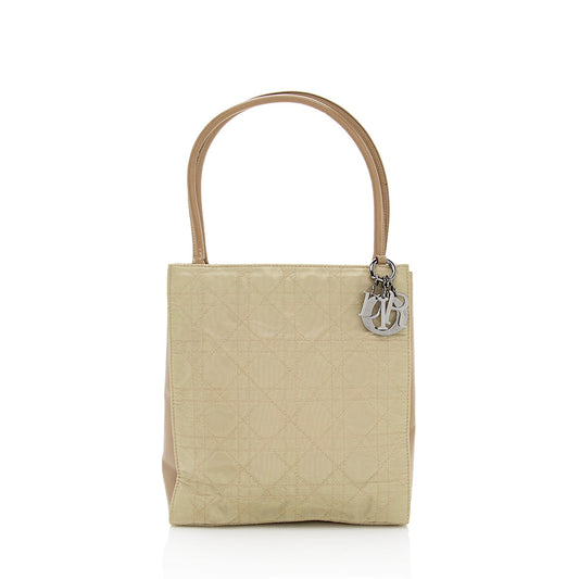 Dior Vintage Satin Mini Tote (SHF-17960)