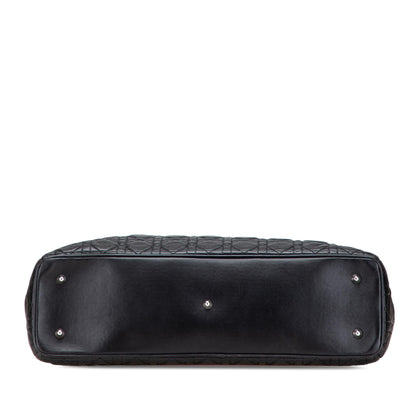 Dior XL Lambskin Cannage Lady Dior