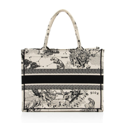 Dior Zodiac Toile De Jouy Medium Book Tote
