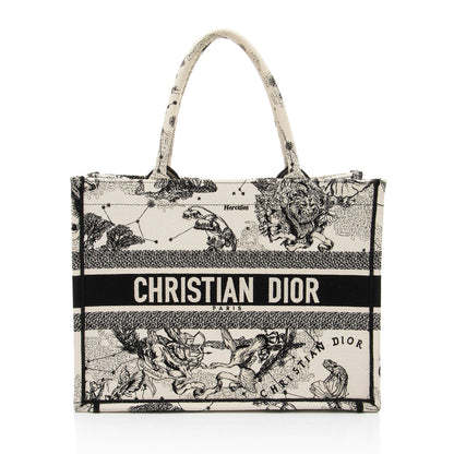 Dior Zodiac Toile De Jouy Medium Book Tote