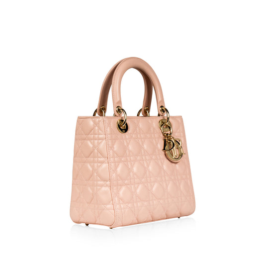 Christian Dior Lady Dior Medium - Blush PInk