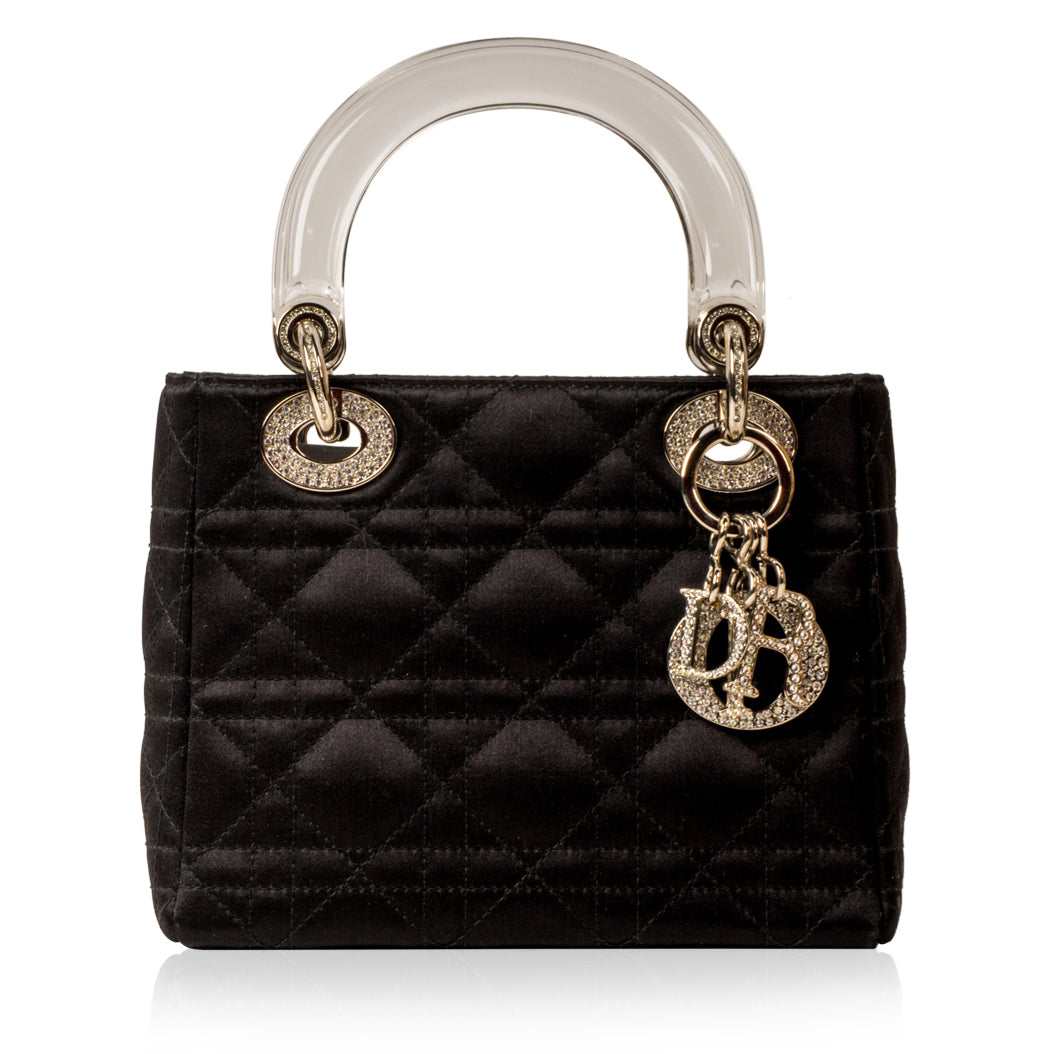Christian Dior Lady Dior Micro - Satin