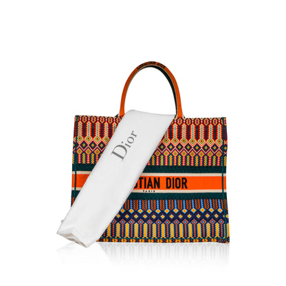 Christian Dior Oblique Canvas Book Tote