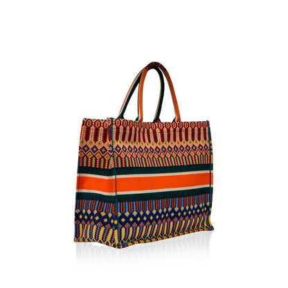 Christian Dior Oblique Canvas Book Tote