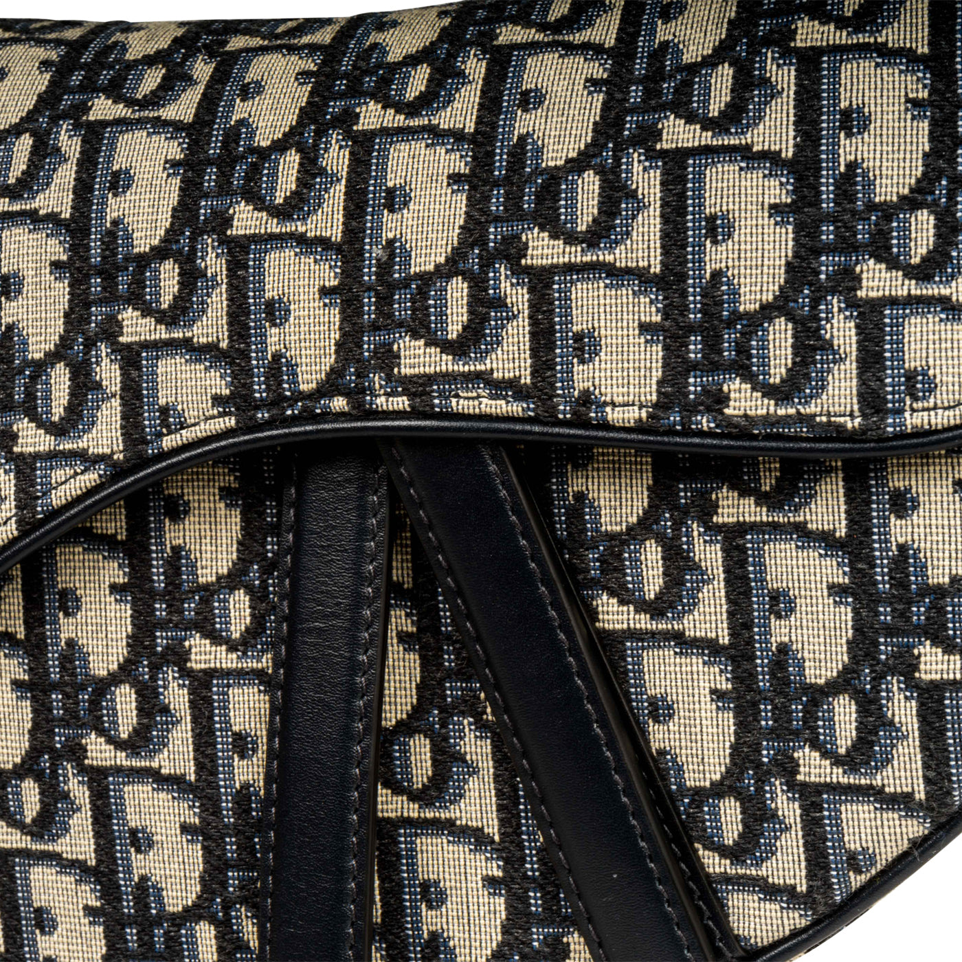 Christian Dior Saddle Bag - Oblique Canvas