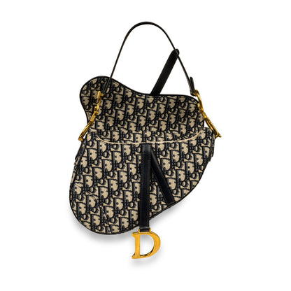Christian Dior Saddle Bag - Oblique Canvas