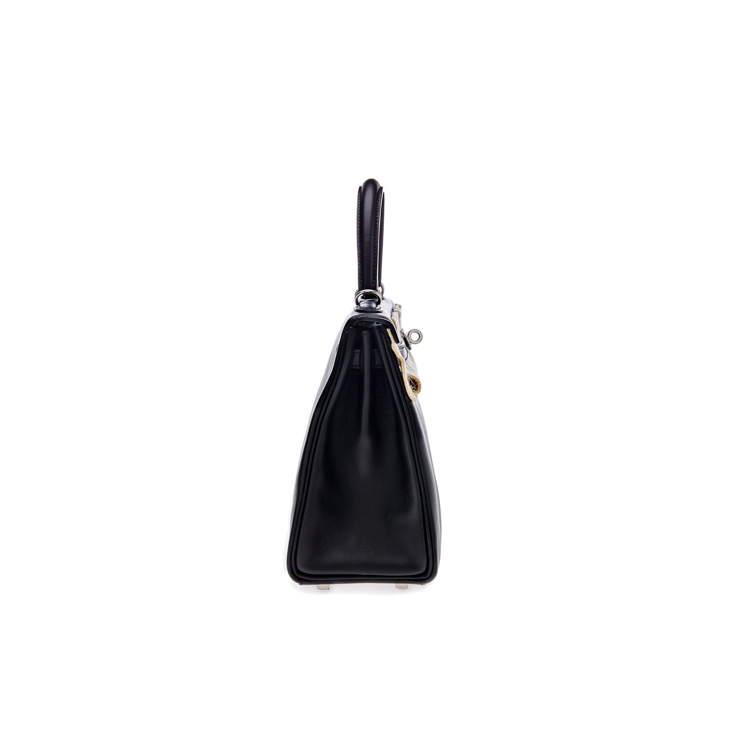 Hermes Kelly 25 Retourne Veau Swift 89 Noir