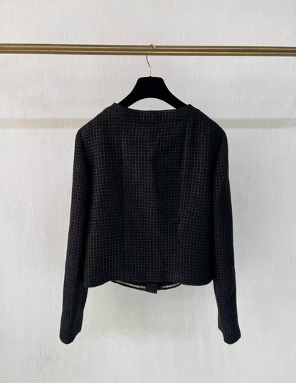 Chanel 24P black jacket size 40