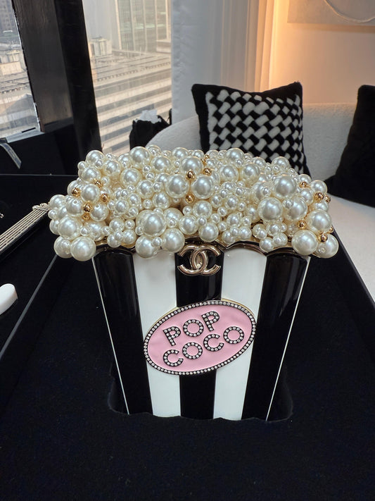 Chanel 2024 Popcorn Minaudière