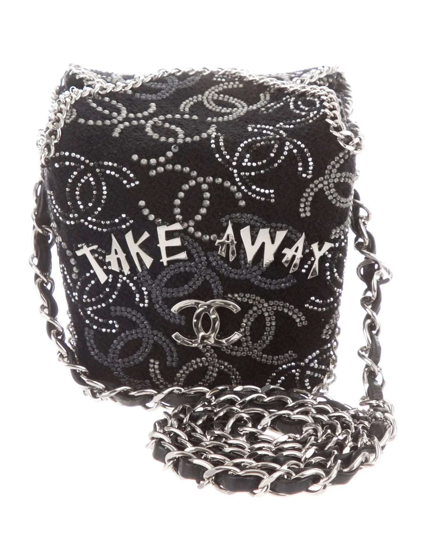 Chanel 2010 Paris-Shanghai Take Away Box Bag
