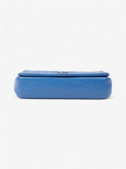 Burberry Lola Blue Lambskin Leather Small