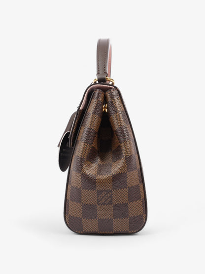 Louis Vuitton Bond Street Handbag Damier Ebene / Rose Ballerine Coated Canvas BB