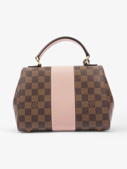 Louis Vuitton Bond Street Handbag Damier Ebene / Rose Ballerine Coated Canvas BB