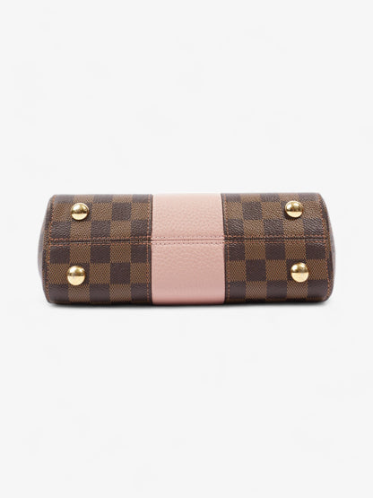 Louis Vuitton Bond Street Handbag Damier Ebene / Rose Ballerine Coated Canvas BB