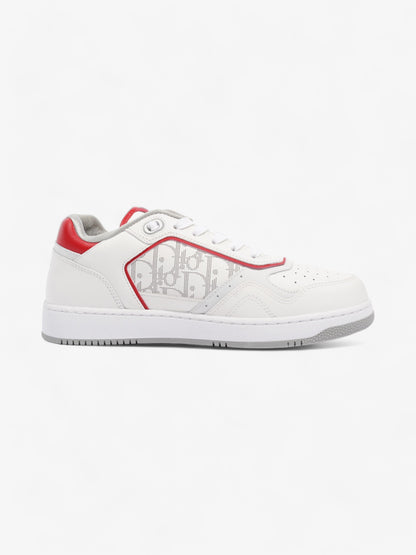 Christian Dior B27 Low Top Sneaker White / Red Leather EU 42 UK 8