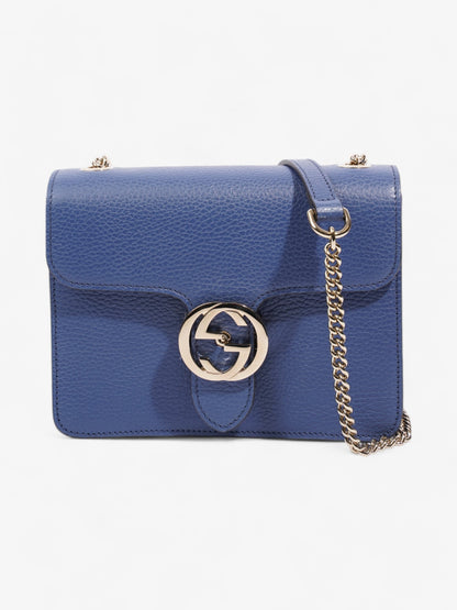 Gucci Dollar Interlocking G Caspian Calfskin Leather Small