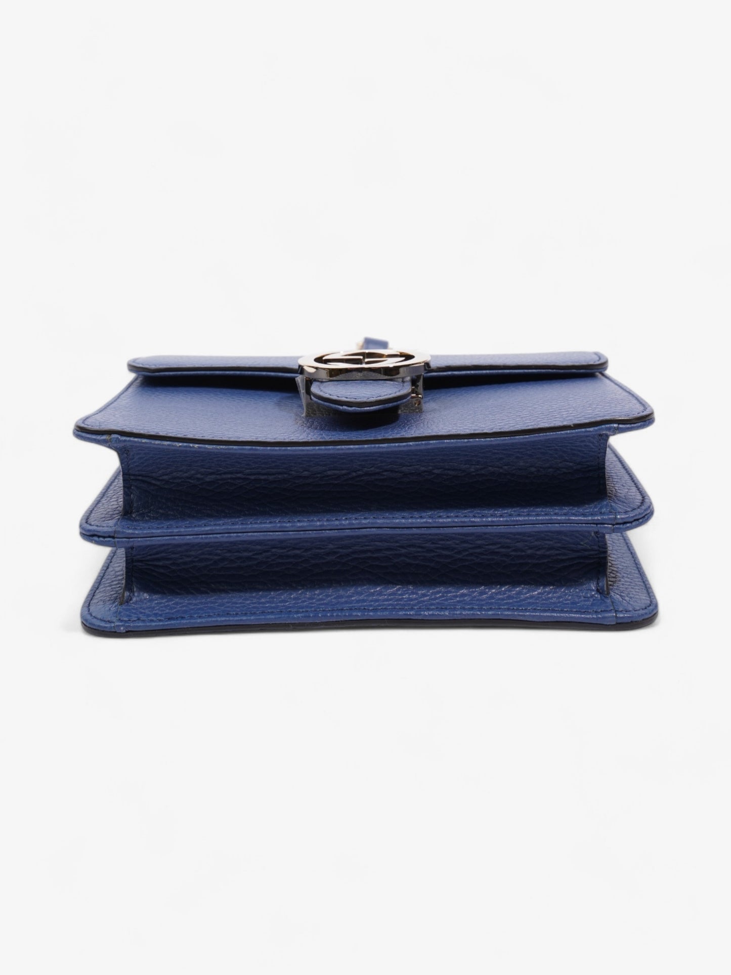 Gucci Dollar Interlocking G Caspian Calfskin Leather Small